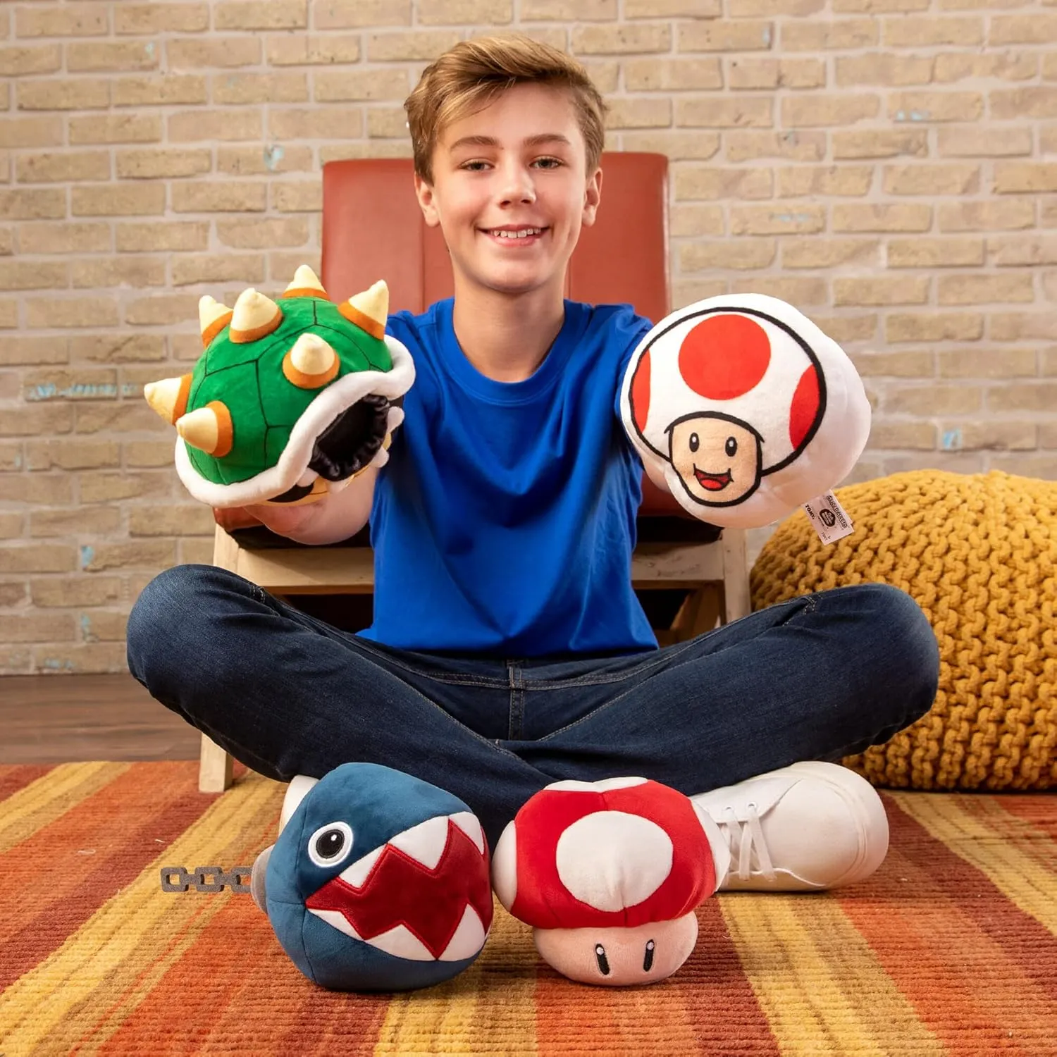 Club Mocchi- Mocchi- Nintendo Super Mario Plush - Bowser Shell Plushie - Squishy Plushies - 6 Inch