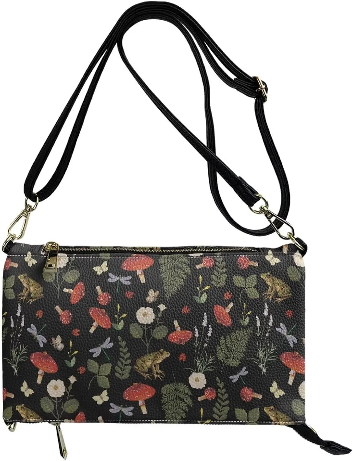 Clutch Purses for Women Leather Crossbody Shoulder Bag Handbag with Strap Anti-dirty Formal Dressy Purse