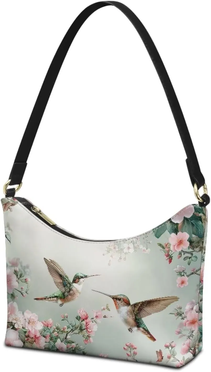 Clutch Tote Handbags Leather Shoulder Purses for Women Lady Crescent Underarm Purse with Inner Pocket