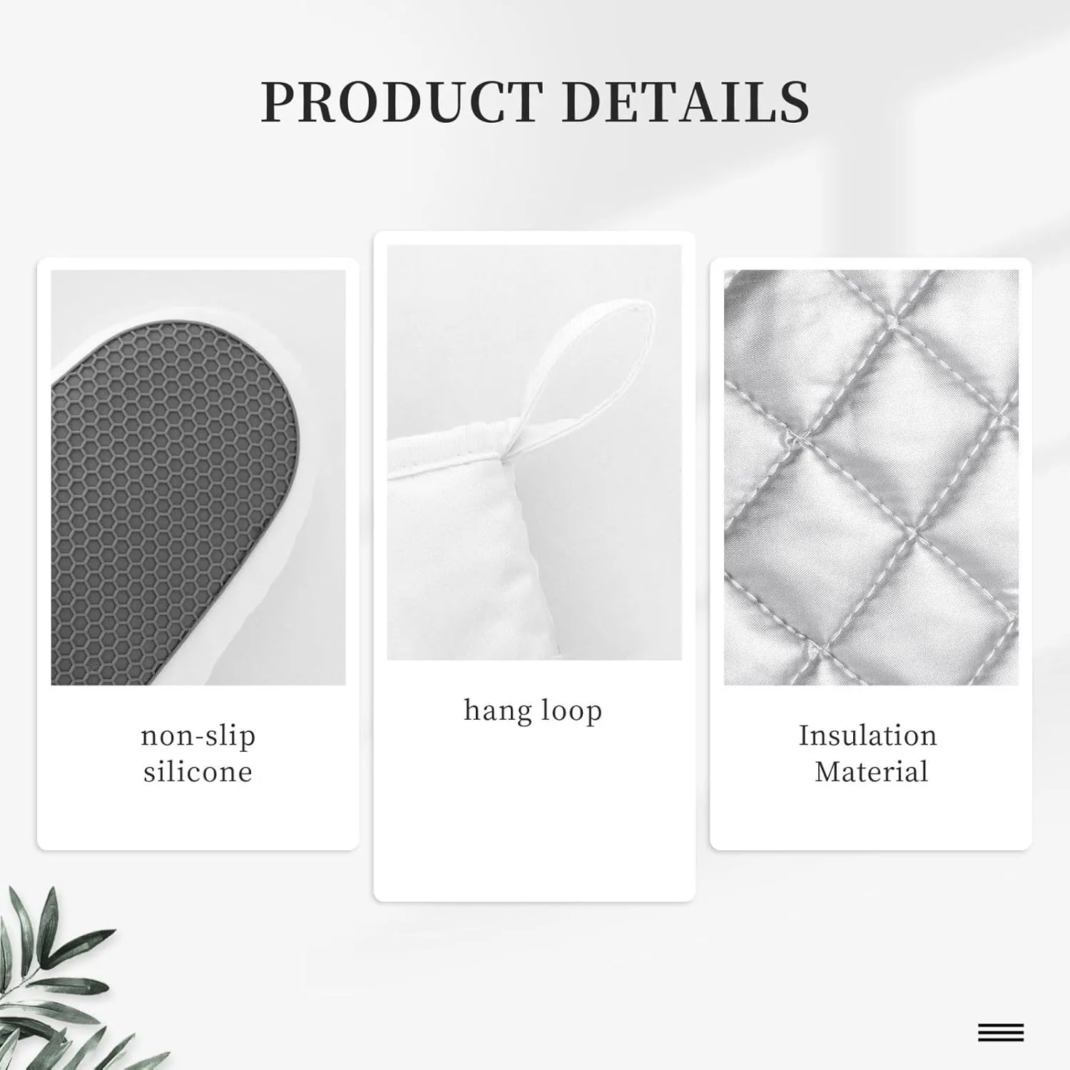 Cocktail Glasses and Wine Bottles Prints Silicone Oven Mitts and Pot Holders Sets of 2 Heat Resistant Kitchen Gloves(Left) and Potholder for Picnic BBQ Cooking Baking