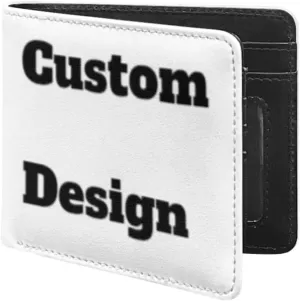 Coldinair Custom Wallet for Teen Boys Personalized Kids Boys Bifold Wallet Purse Leather Credit Card Cash Id Holder Cool Slim Bifold Small Coin Purses