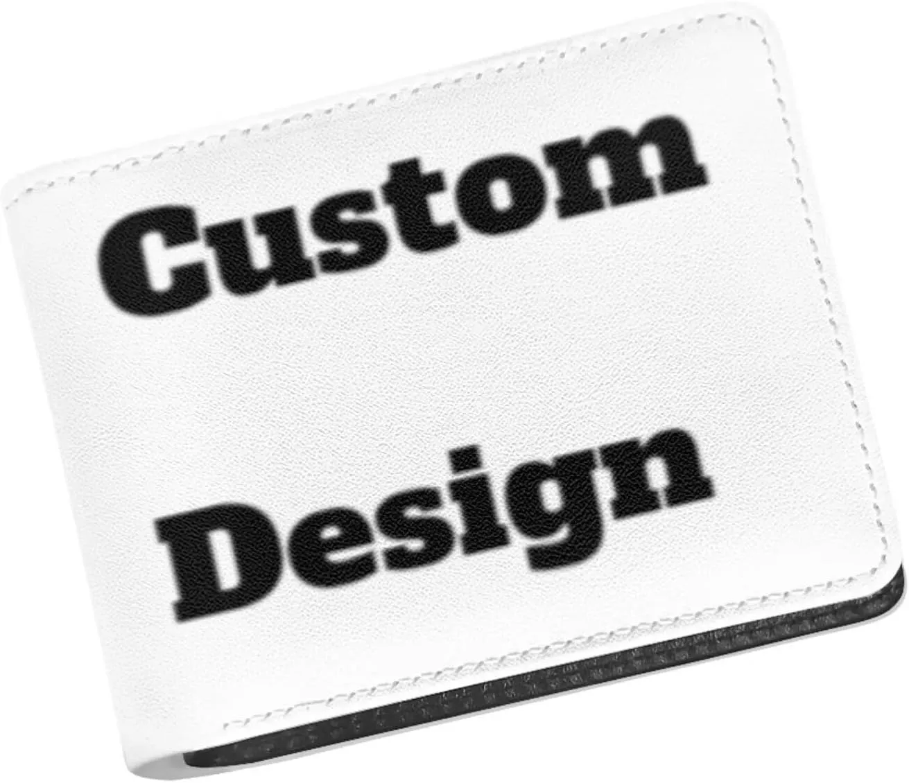 Coldinair Custom Wallet for Teen Boys Personalized Kids Boys Bifold Wallet Purse Leather Credit Card Cash Id Holder Cool Slim Bifold Small Coin Purses