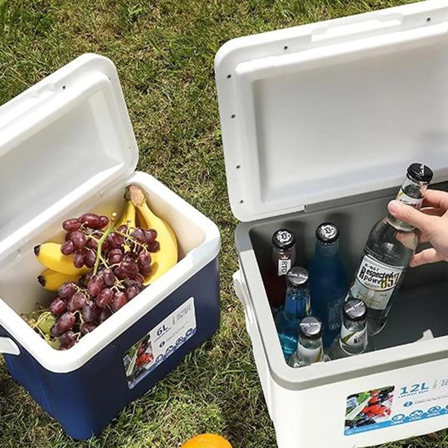 Cooler for Daihatsu Atrai/Ayla/Boon/Cast/Copen/Hijet/Rocky/Terios Insulated Hard Ice Box Large High-Performance Storage Box Portable Cool Picnic Box Festival Camping