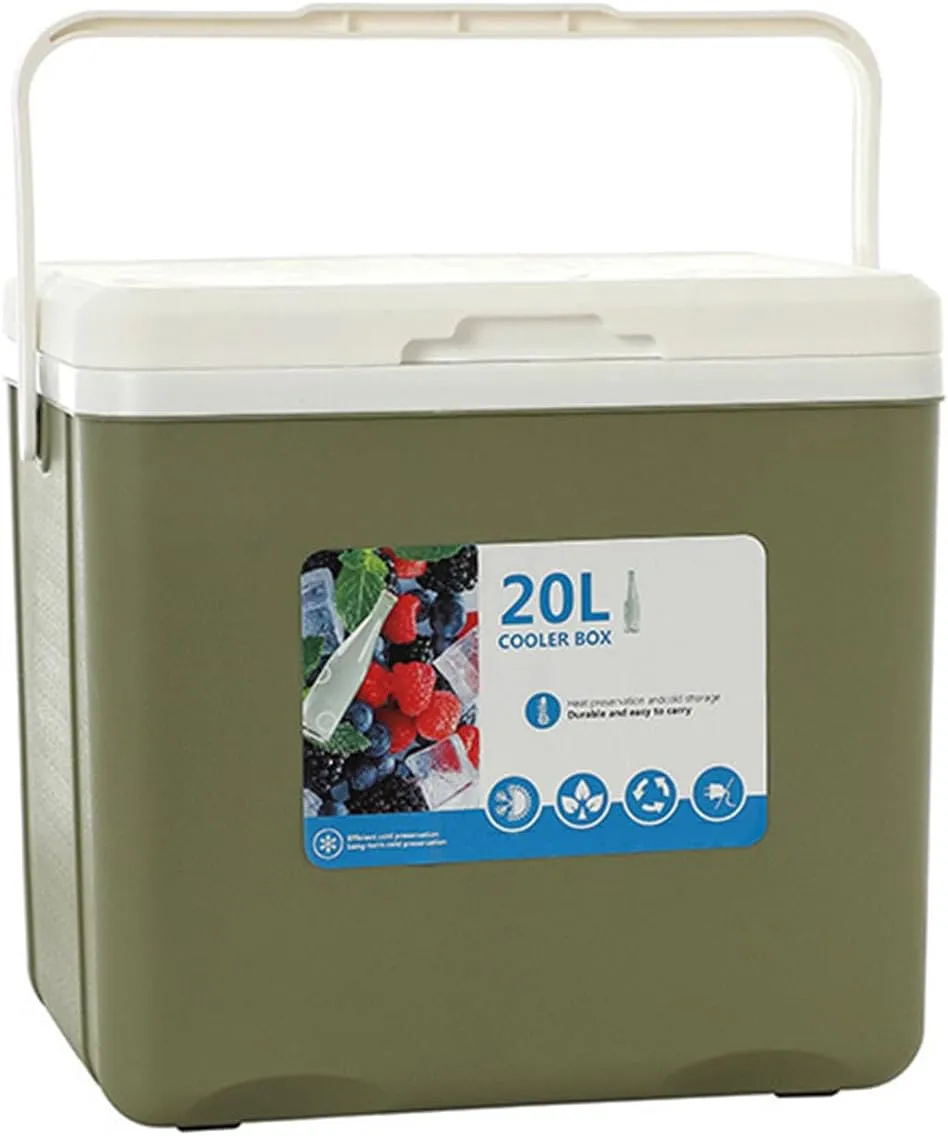 Cooler for Suzuki Cappuccino/Cervo/Concept/Kizashi/Liana/Samurai Insulated Hard Ice Box Large High-Performance Storage Box Portable Cool Picnic Box Festival Camping,C-33.5 * 25.5 * 32.5cm