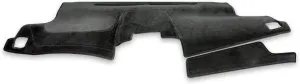 Coverking Custom Fit Dashcovers for Select Chrysler Town & Country Models - Velour (Charcoal)