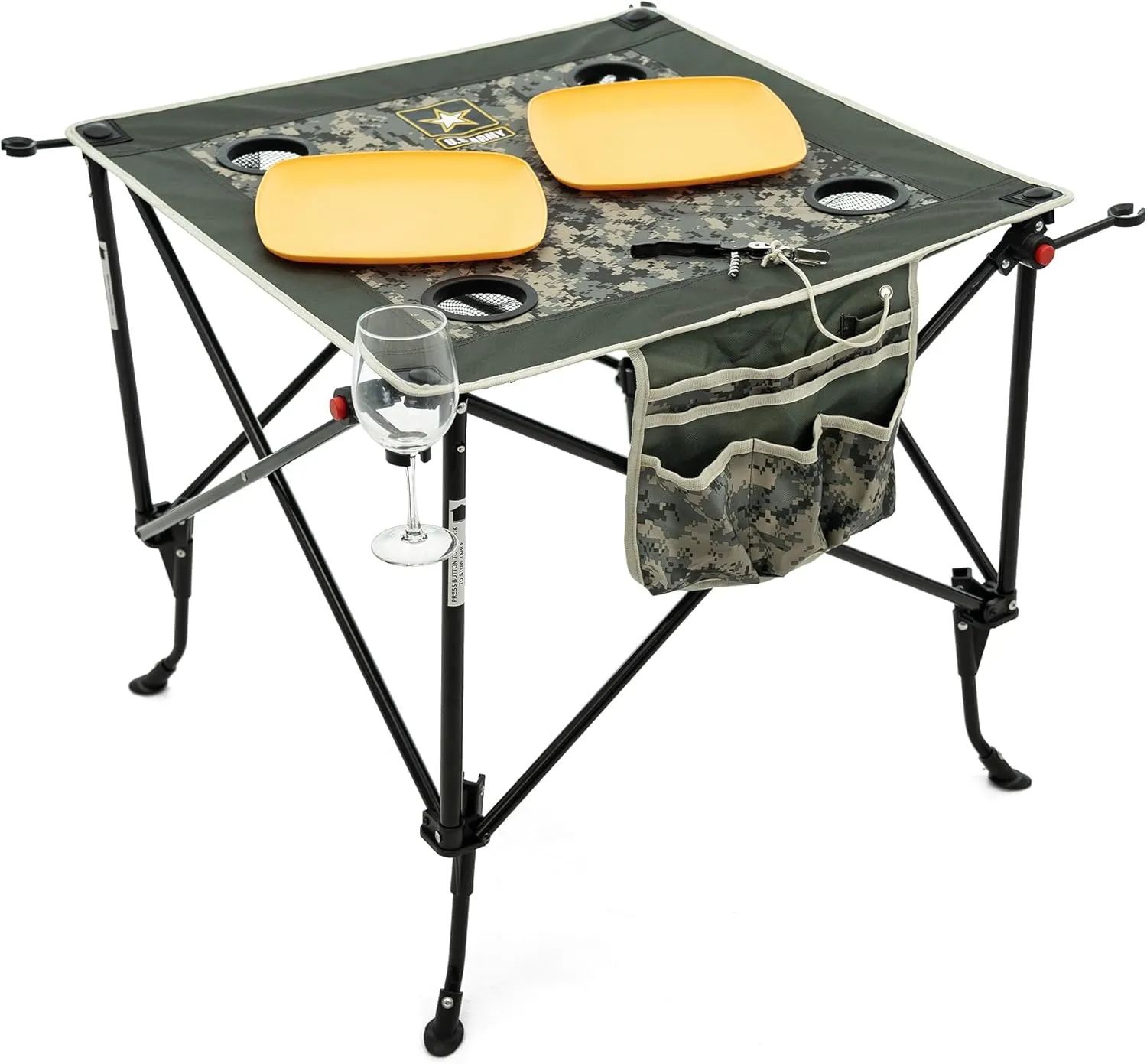 Creative Outdoor Folding Wine Table | Portable | Camping Beach Picnic & Patio