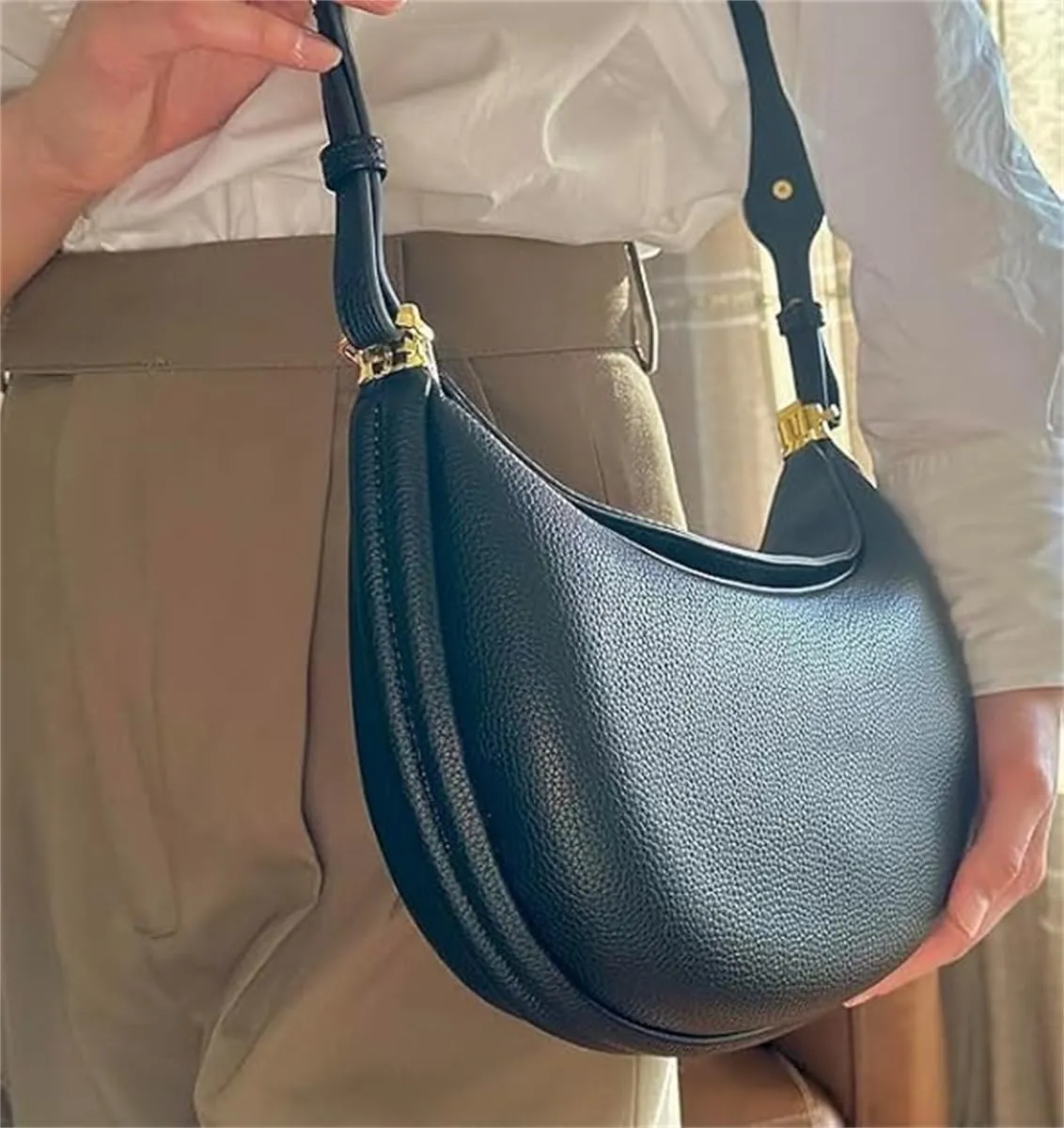 Crescent Crossbody Bags For Women, Bag 4 In 1 Cute Shoulder Bag, Half Moon Bag,Crescent Shoulder Bag