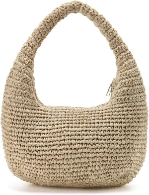 Crescent purse and dumpling bag for women