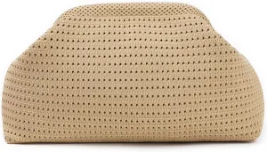 Crochet Clutch Summer Beach Purse Women 2025 Evening Handbag Woven Chain Crossbody Dumpling Knit Cloud Bag