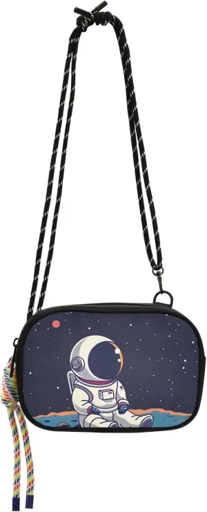 Crossbody Bag Astronaut Cute in Night Phone Purse Small Handbag