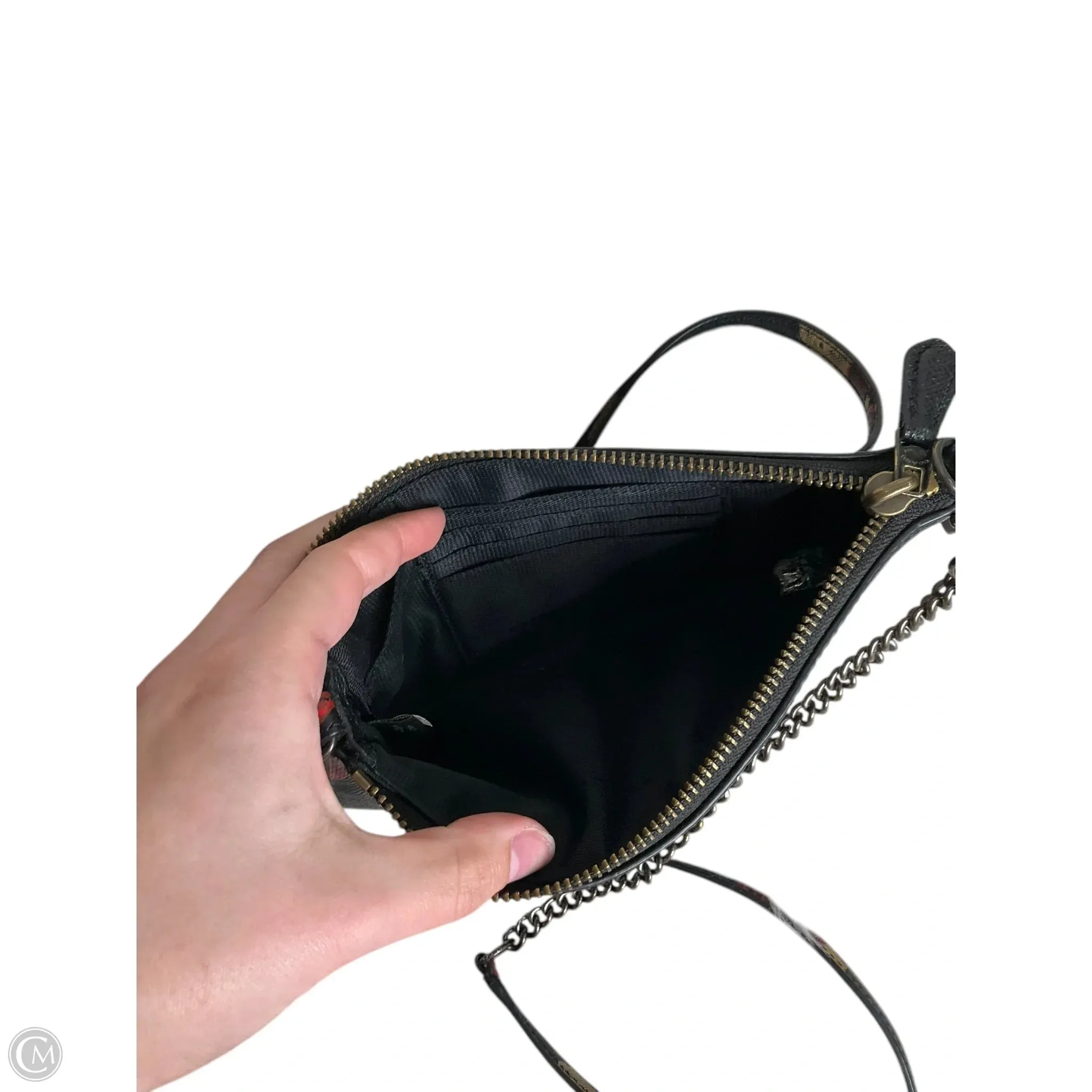 Crossbody Designer By Coach, Size: Small