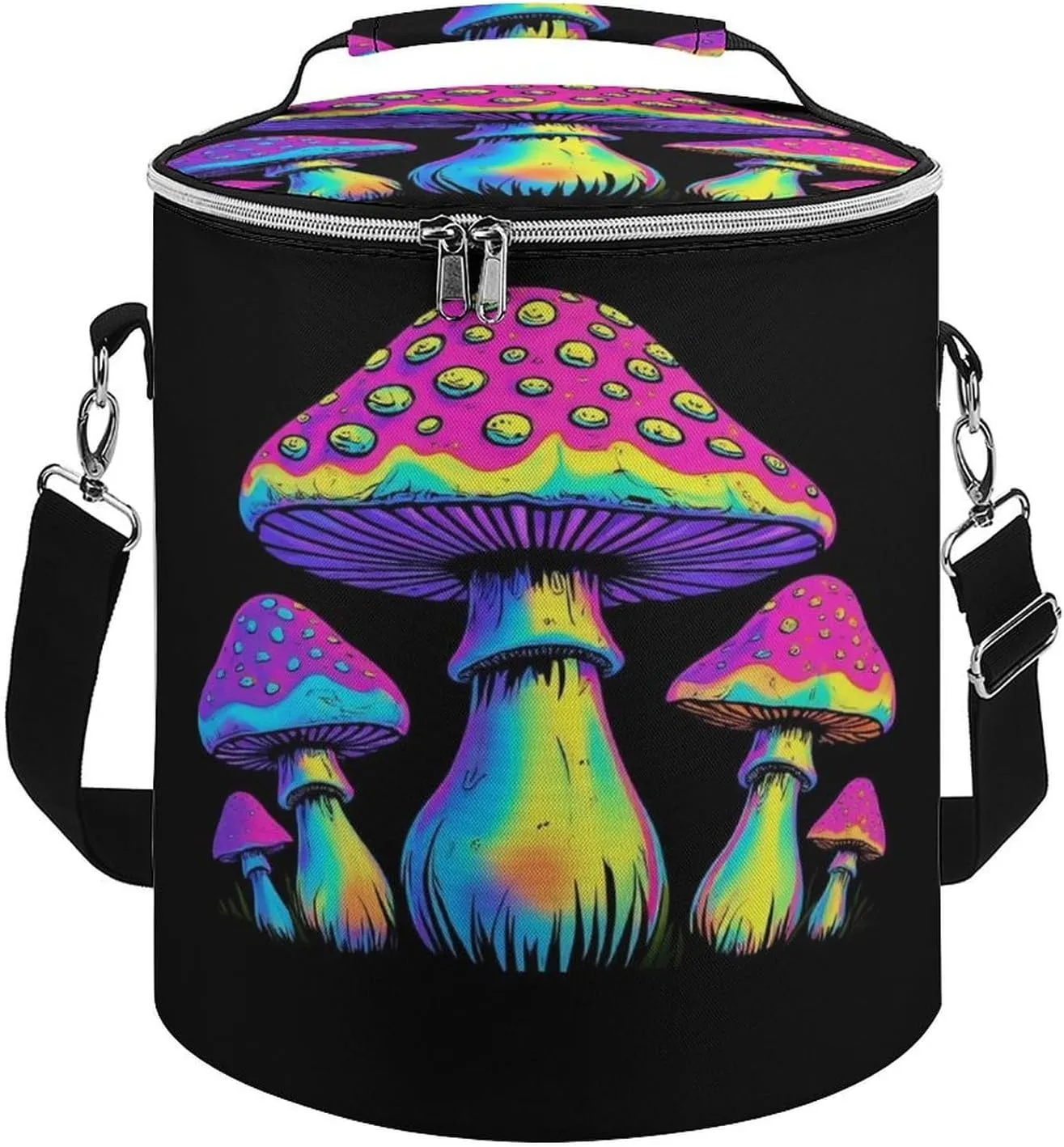 Cute Leak Proof Thermal Bag, Large Capacity Insulated Backpack Cooler for Hiking