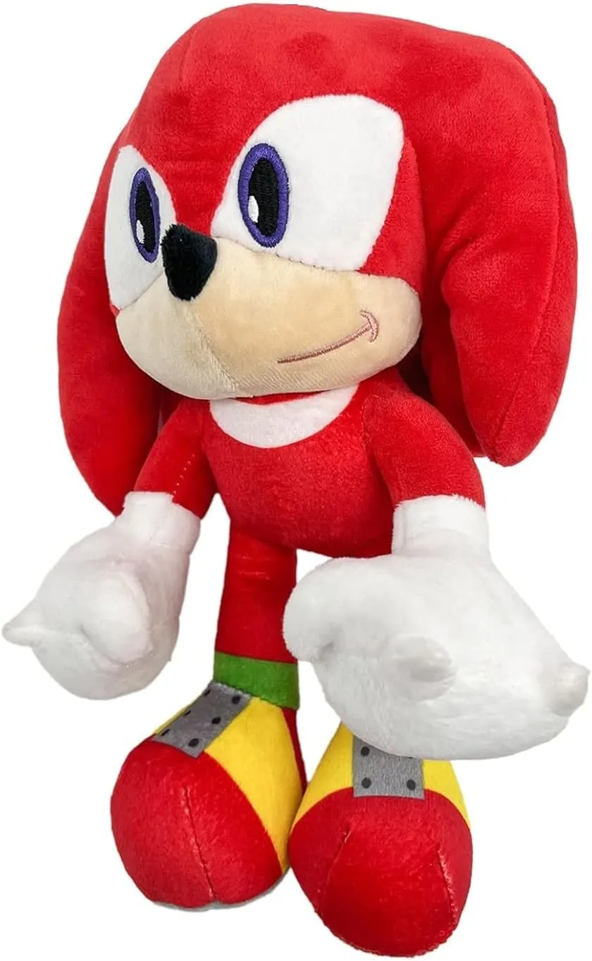 Cute Plush Toys Collection 12' Inch, Soft and Cuddly Stuffed Plush Toys for Adults and Kids Ages 3 and up, Great Gift for Birth Days and Special Occasions (Knuckles)