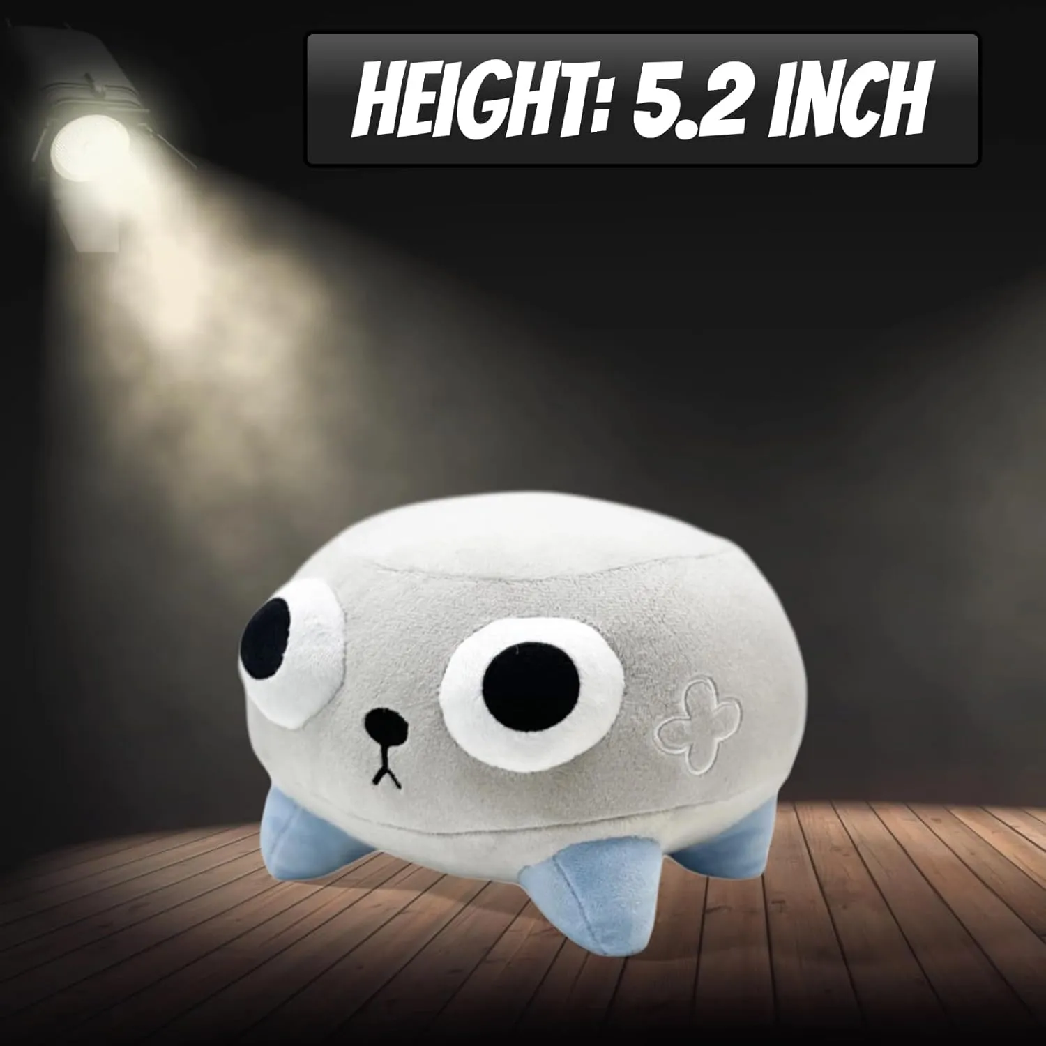 Dandy's World Plush, 9.4 Inch Pebble Dandys World Plushies Toys, Soft Stuffed Figure Doll for Fans, Stuffed Horror Game Figure Toy for Kids Boys Girls and Adult