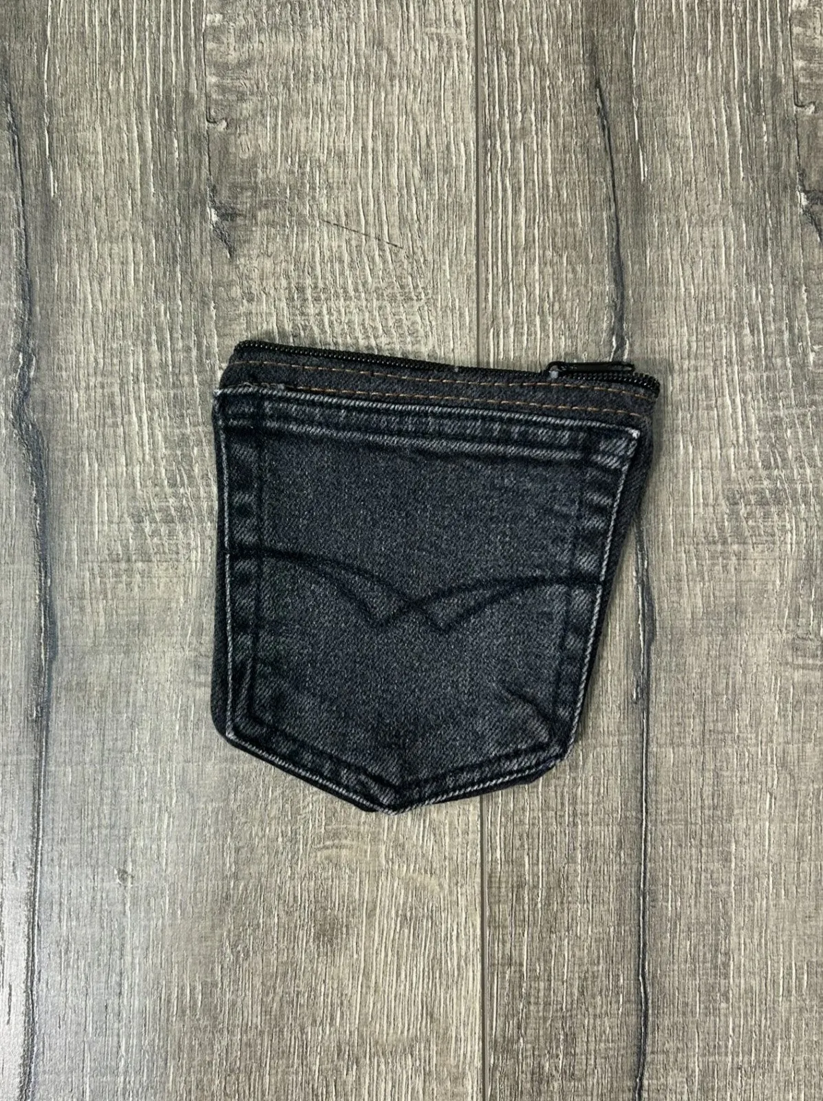 Denim Pocket Coin Purse