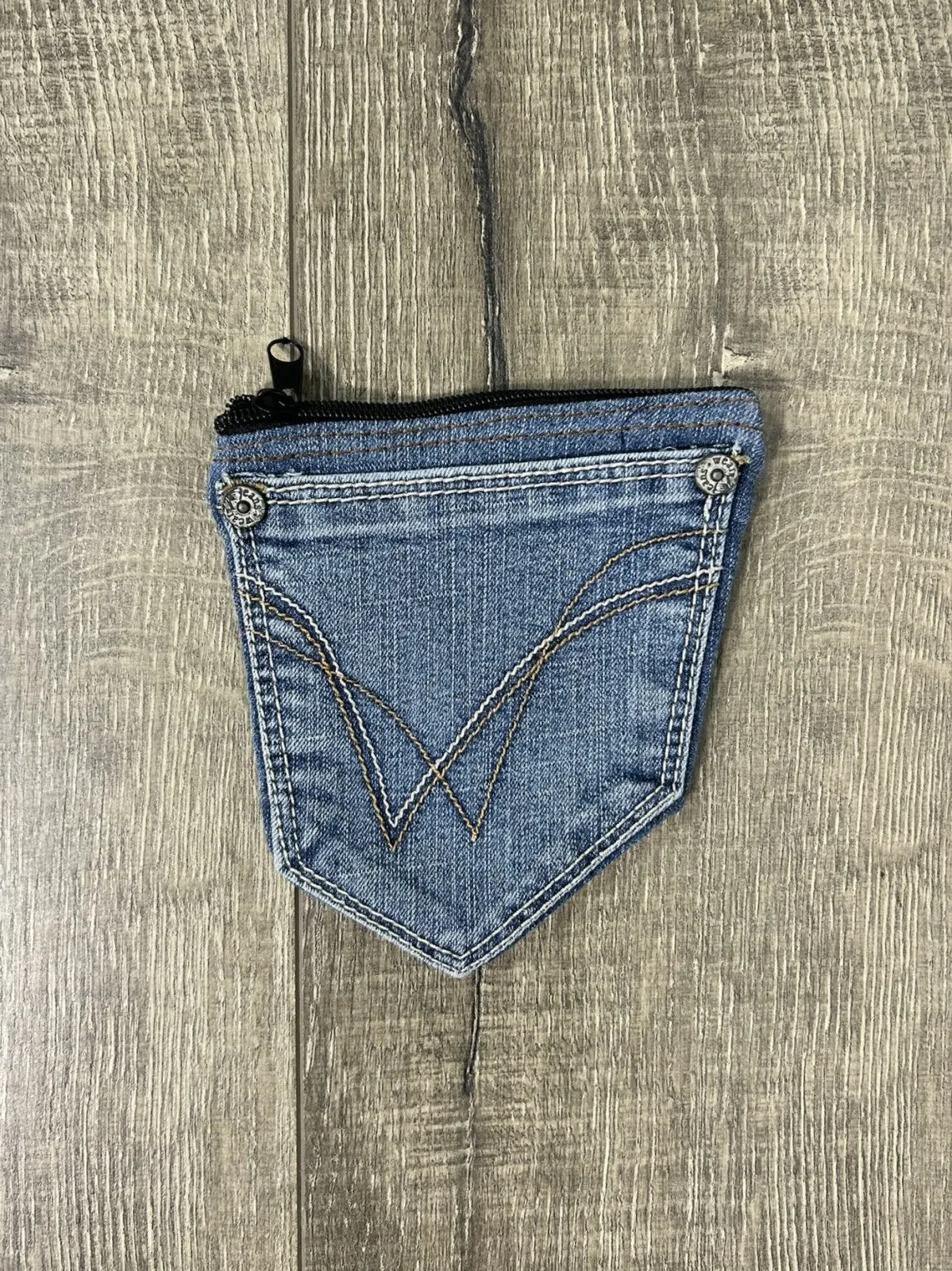 Denim Pocket Coin Purse