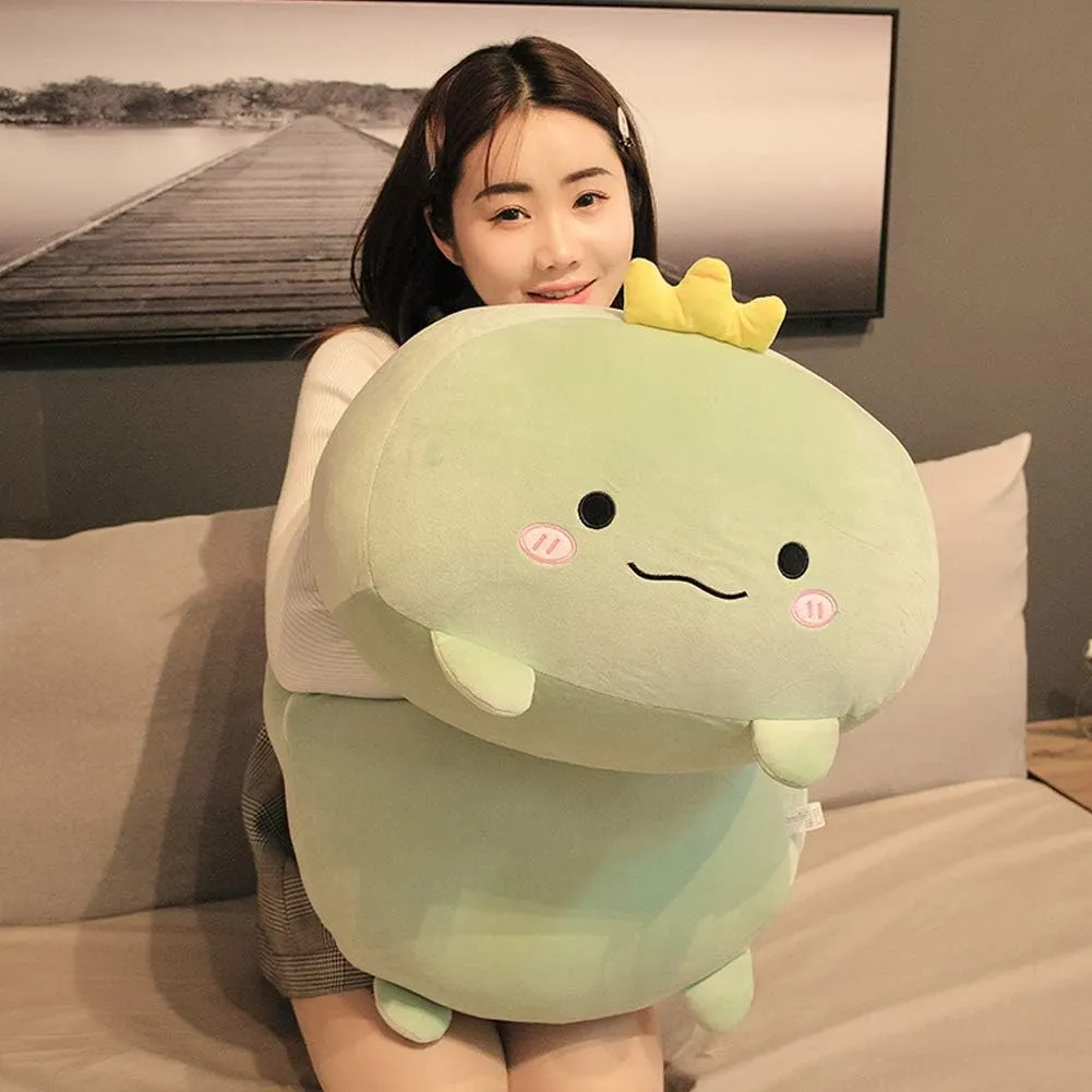 Dinosaur Plush Hugging Pillow, Dinosaur Stuffed Animals Toys Soft Body Pillow, 33.5"