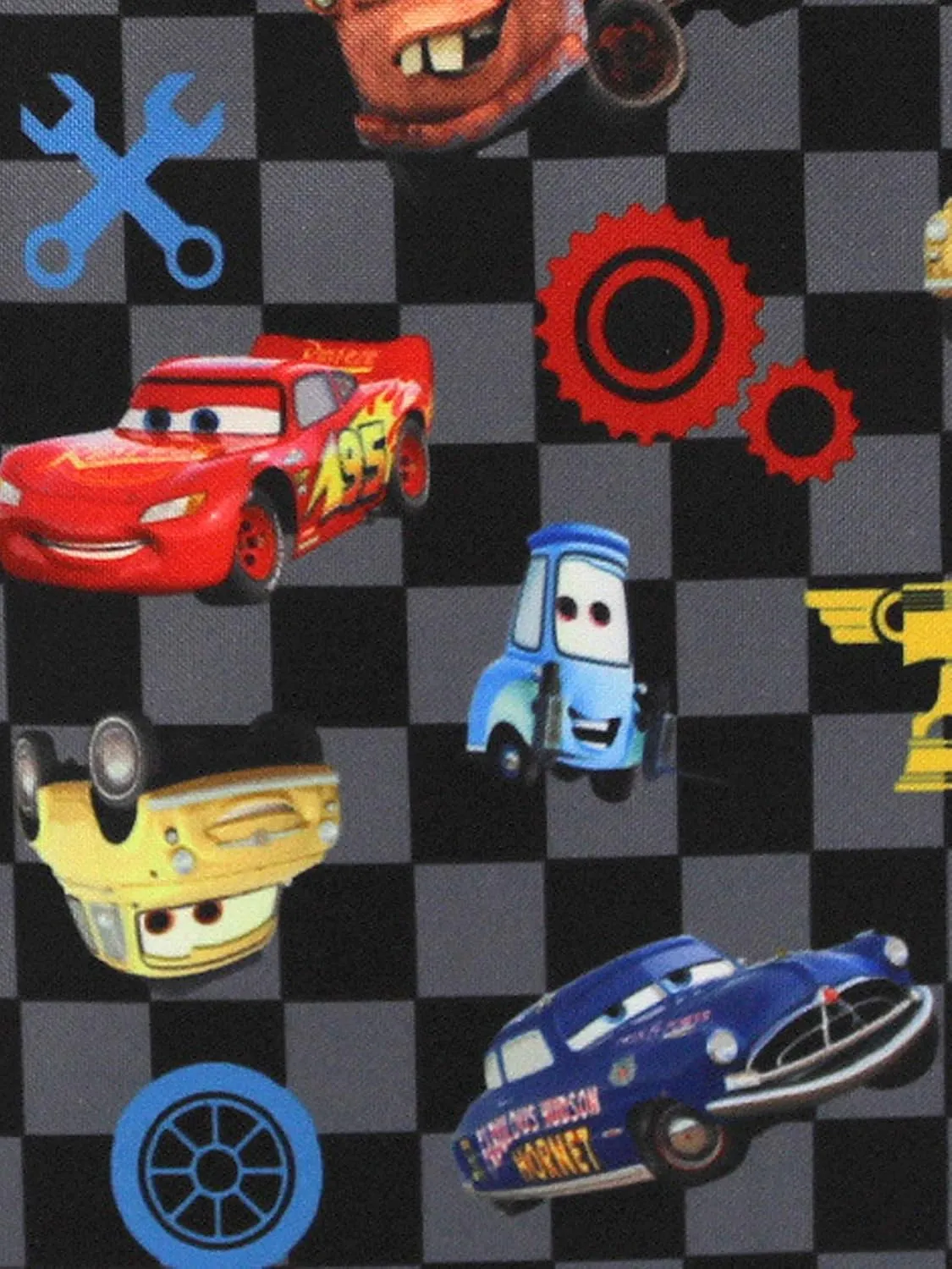 Disney Cars Lightning McQueen Boys Soft Insulated School Lunch Box (One Size, Black/Red)