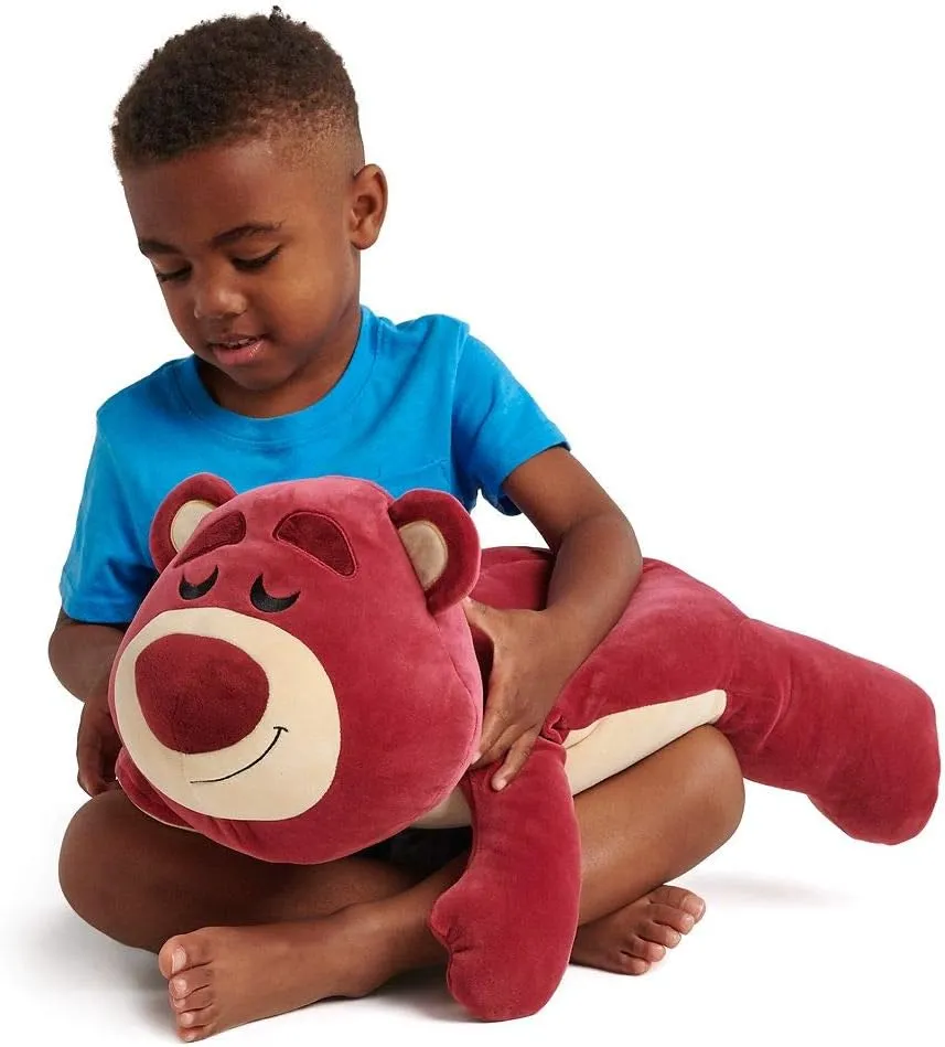 DISNEY STORE Official Cuddleez Plush – Lotso - Big Plush - Super Soft & Huggable Toy for Fans & Kids of All Ages - Perfect Collectible Gift, Plushy