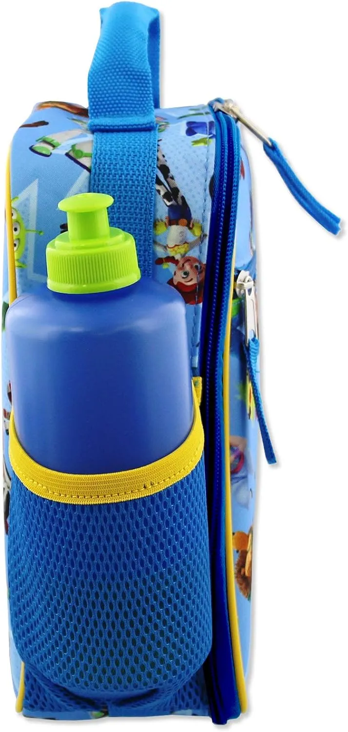 Disney Toy Story 4 Boy's Girl's Soft Insulated School Lunch Box (One Size, Blue)