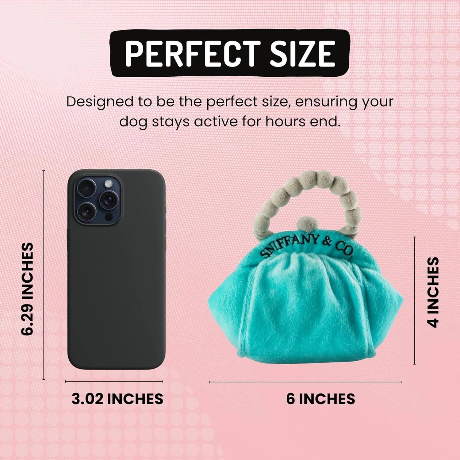 Dog Diggin Designs Runway Pup Collection | Unique Squeaky Parody Plush Dog Toys – Haute Couture Purses & Handbags