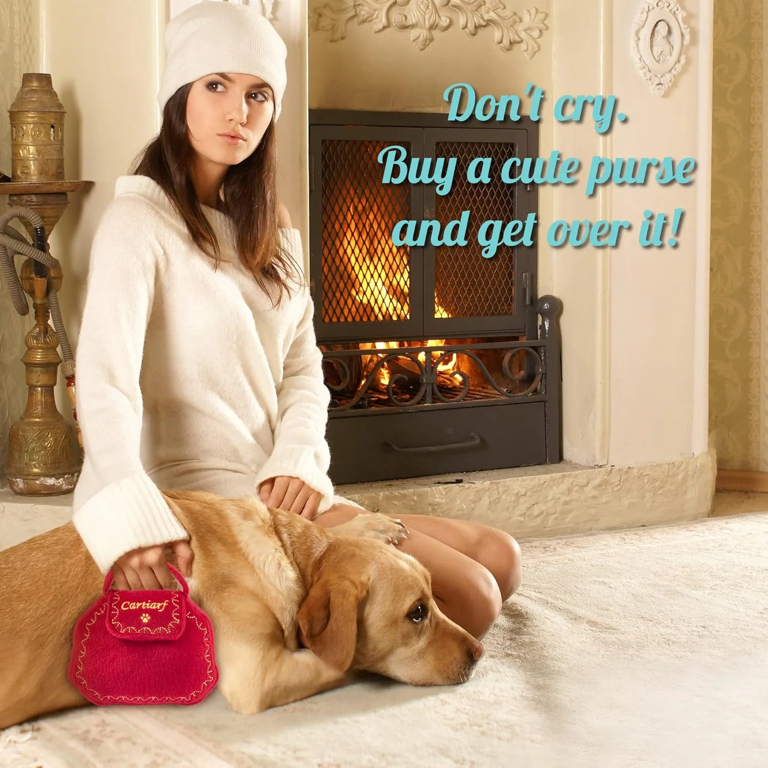 Dog Diggin Designs Runway Pup Collection | Unique Squeaky Parody Plush Dog Toys – Haute Couture Purses & Handbags