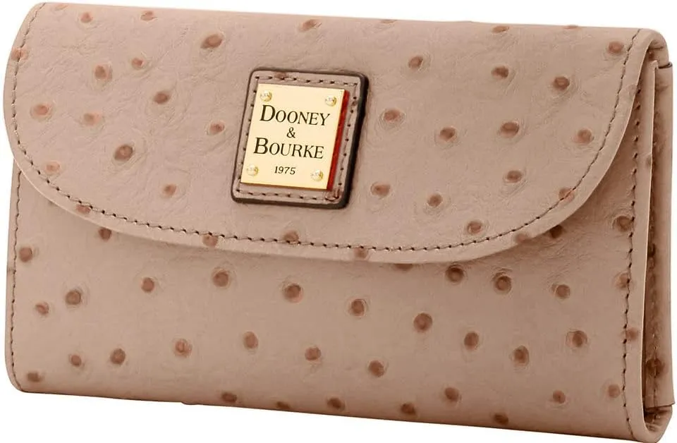 Dooney & Bourke Handbag, Ostrich Continental Clutch