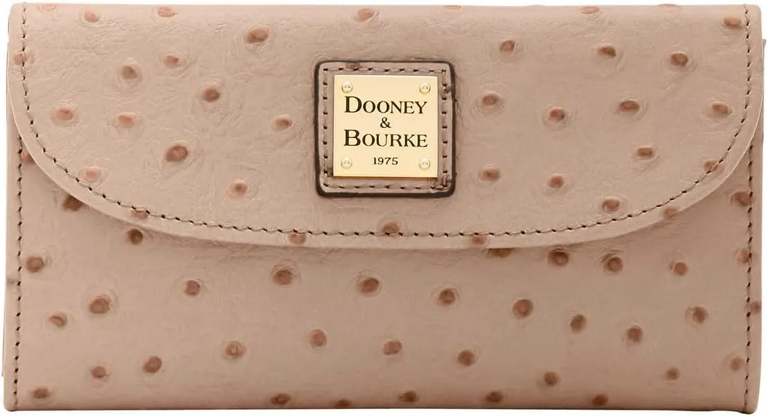 Dooney & Bourke Handbag, Ostrich Continental Clutch