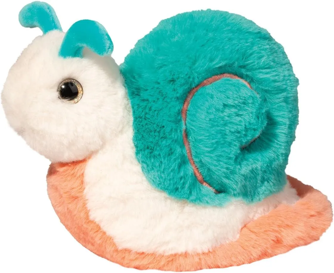 Douglas Syd Snail Plush Stuffed Animal Toy