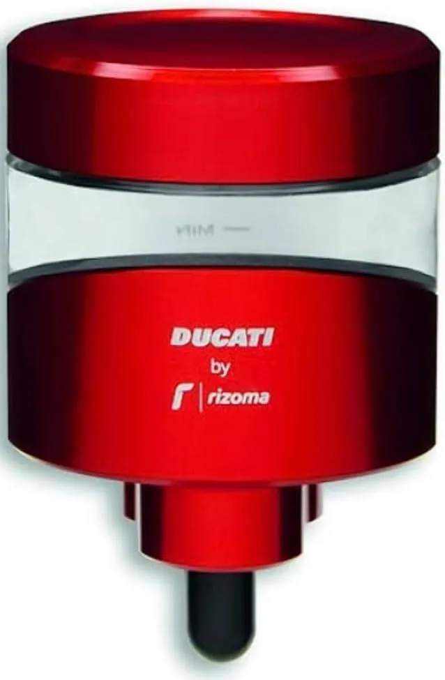 Ducati Genuine Rizoma Red Clutch Fluid Reservoir - D96180511AB