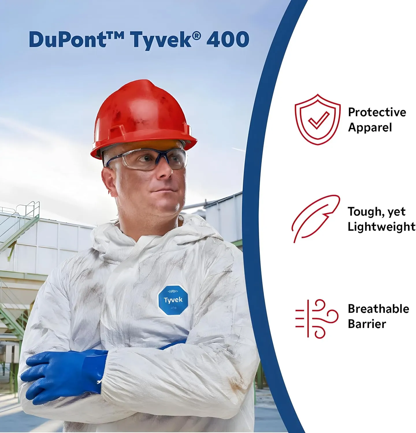DuPont Unisex Bib Apron