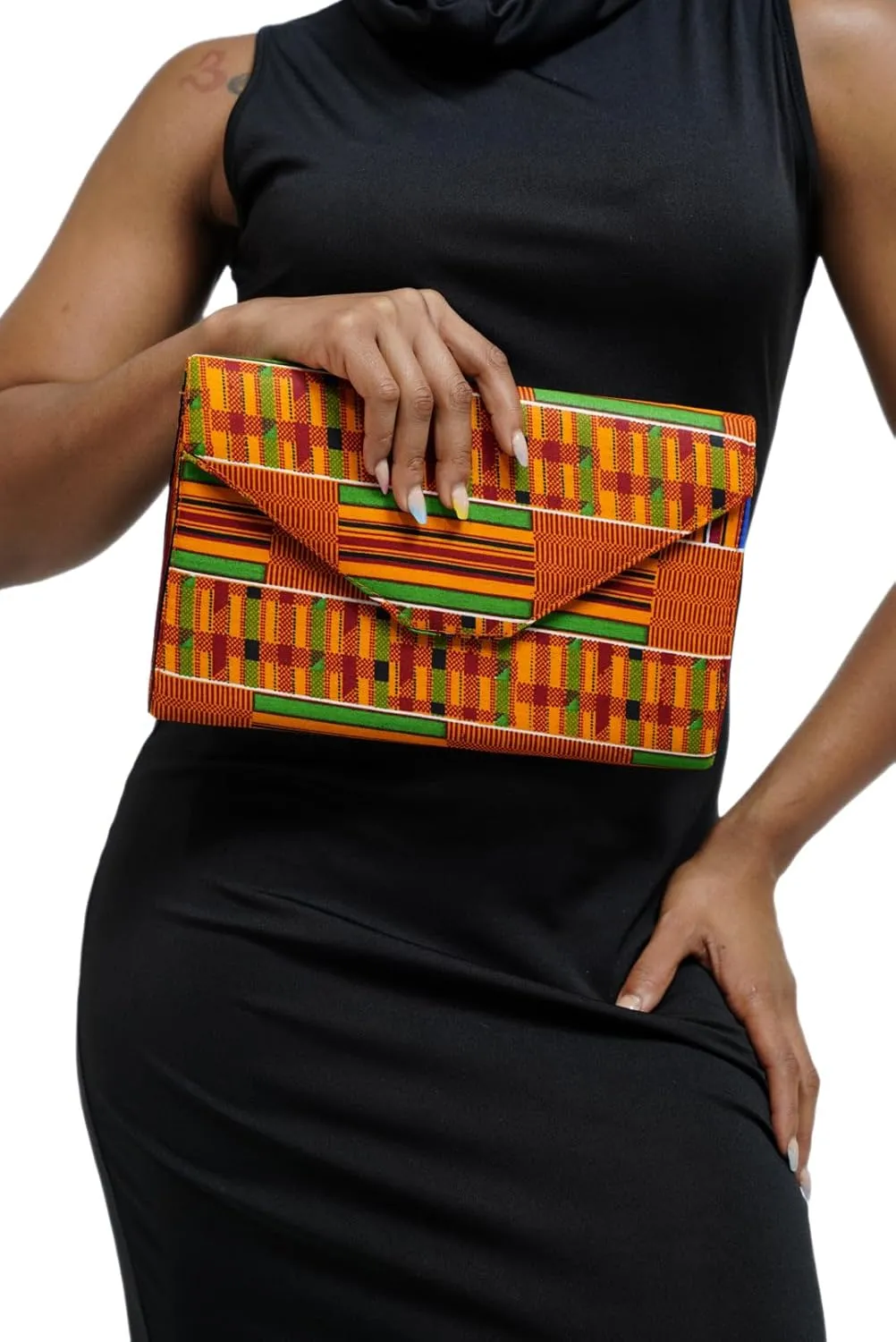 Dupsie's African Print Clutch Purse