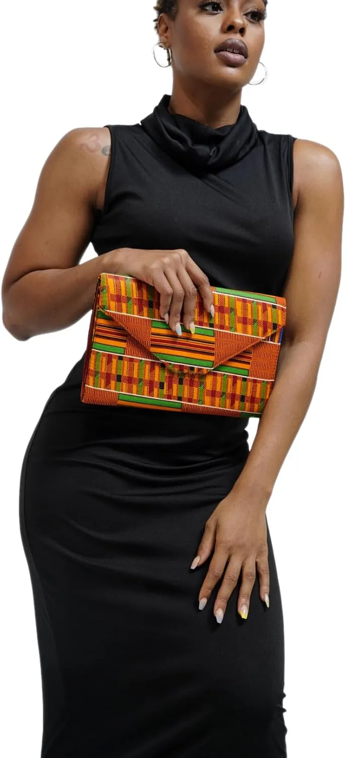 Dupsie's African Print Clutch Purse