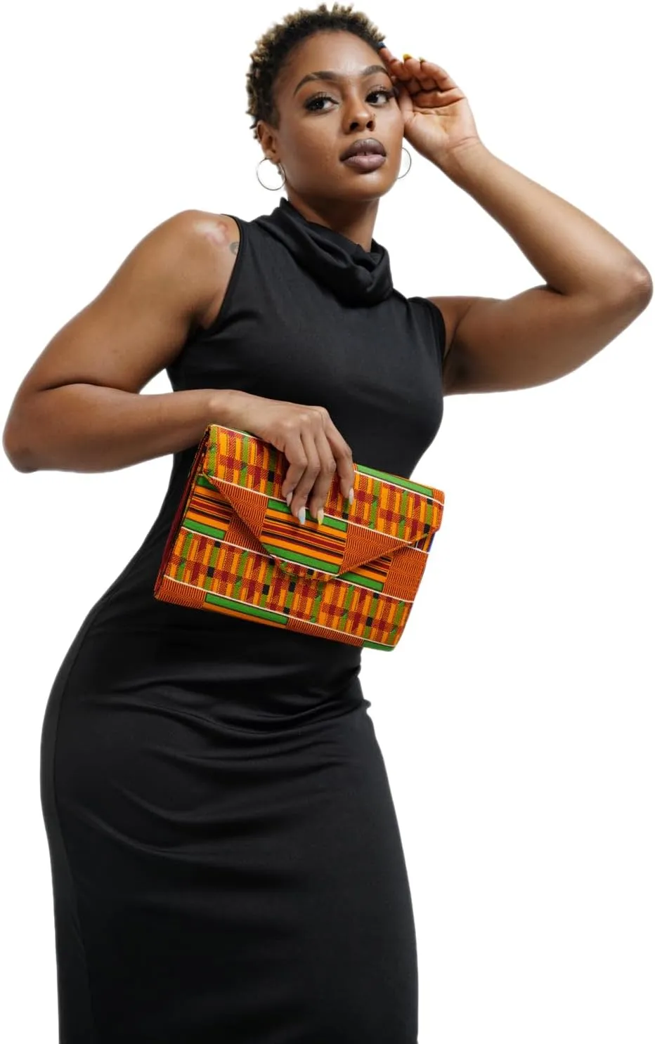 Dupsie's African Print Clutch Purse