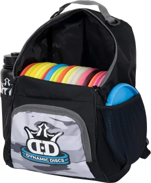 Dynamic Discs Cadet Disc Golf Bag - 17  Discs Capacity - Beginner Disc Golf Accessories for Men - USA Business & Support - Includes Accessories Pouch & Water Bottle Holder - Lightweight & Durable