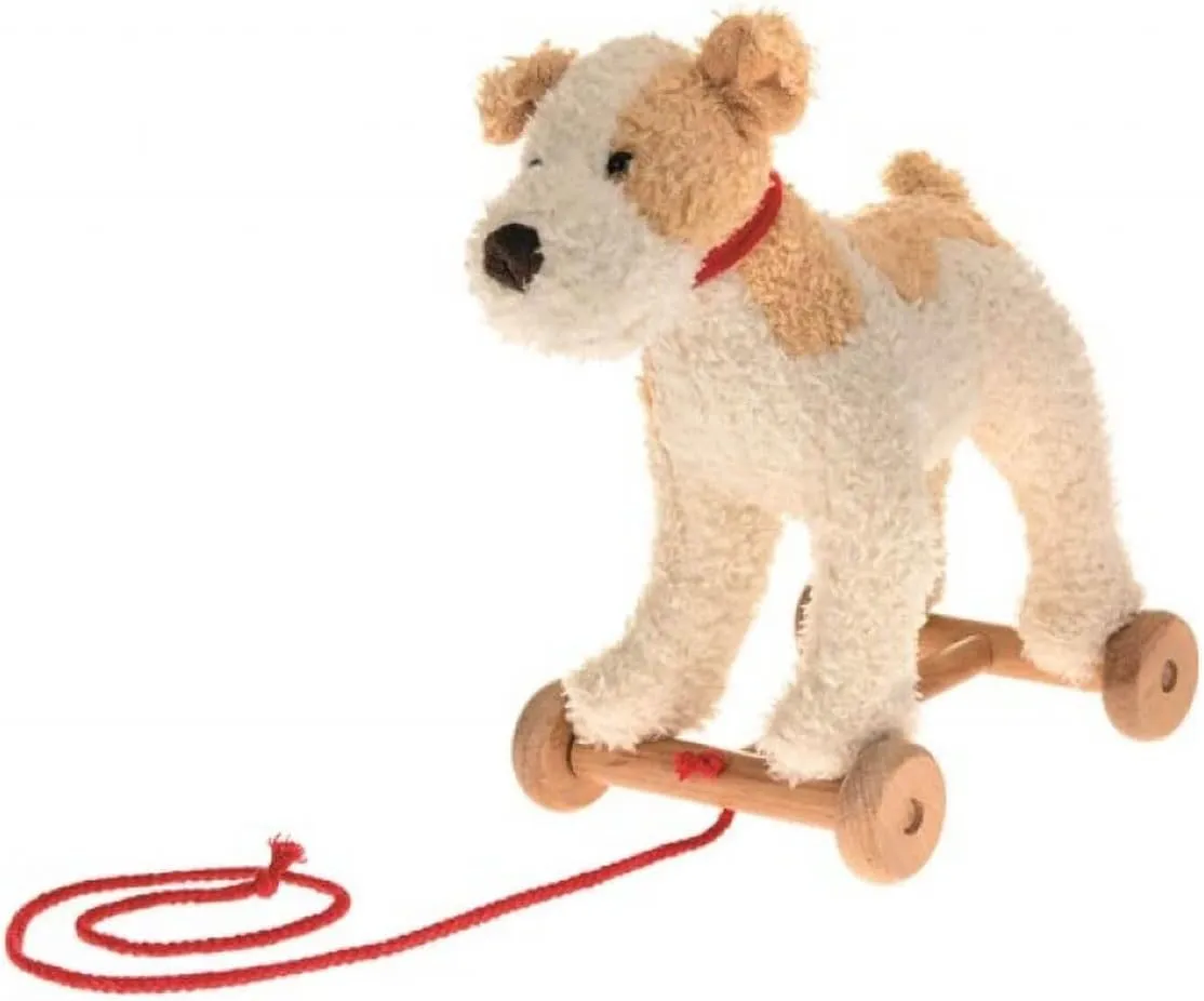 Eliot Wooden and Plush Dog Drag Set, Girls, 12 Months, Multicoloured (591022)