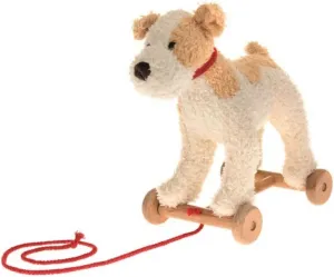 Eliot Wooden and Plush Dog Drag Set, Girls, 12 Months, Multicoloured (591022)