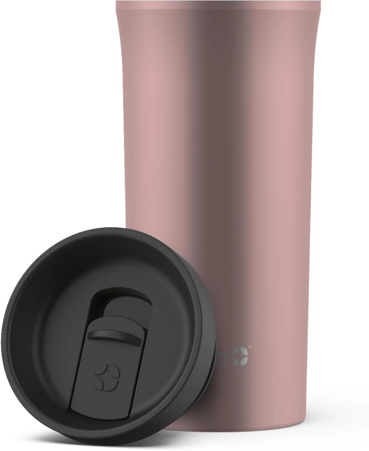 Ello Arabica 14oz Vacuum Insulated Stainless Steel Powder Coat Coffee Travel Mug with Leak-Proof Slider Lid, Keeps Hot for 5 Hours, Perfect for Coffee or Tea, BPA-Free Tumbler