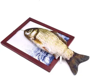 Enjoyer Fish Frame Magic Tricks Magician Props Stage Illusion Appearing Fish from Board Mentalism Magic Gimmick
