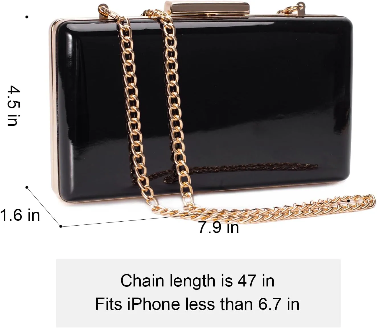 Evening Purse - Small Clutch Purses for Women Wedding and Party, Women's Formal Evening Bag