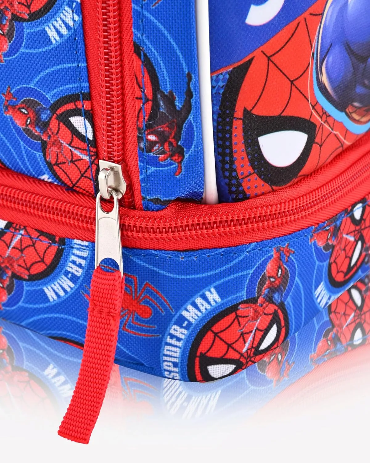 Fast Forward Marvel Spiderman Lunch Box for Kids | Miles Morales Insulated Lunch Bag Lunch Box for Boys, Girls, Toddlers | Spiderman Blue Reusable Lunchbox