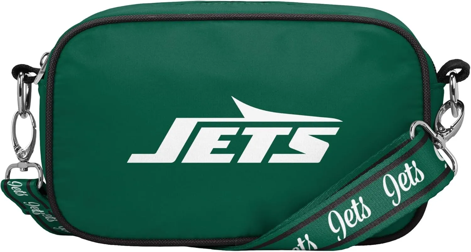 FOCO NFL Logo Solid Crossbody Bag, Team Color