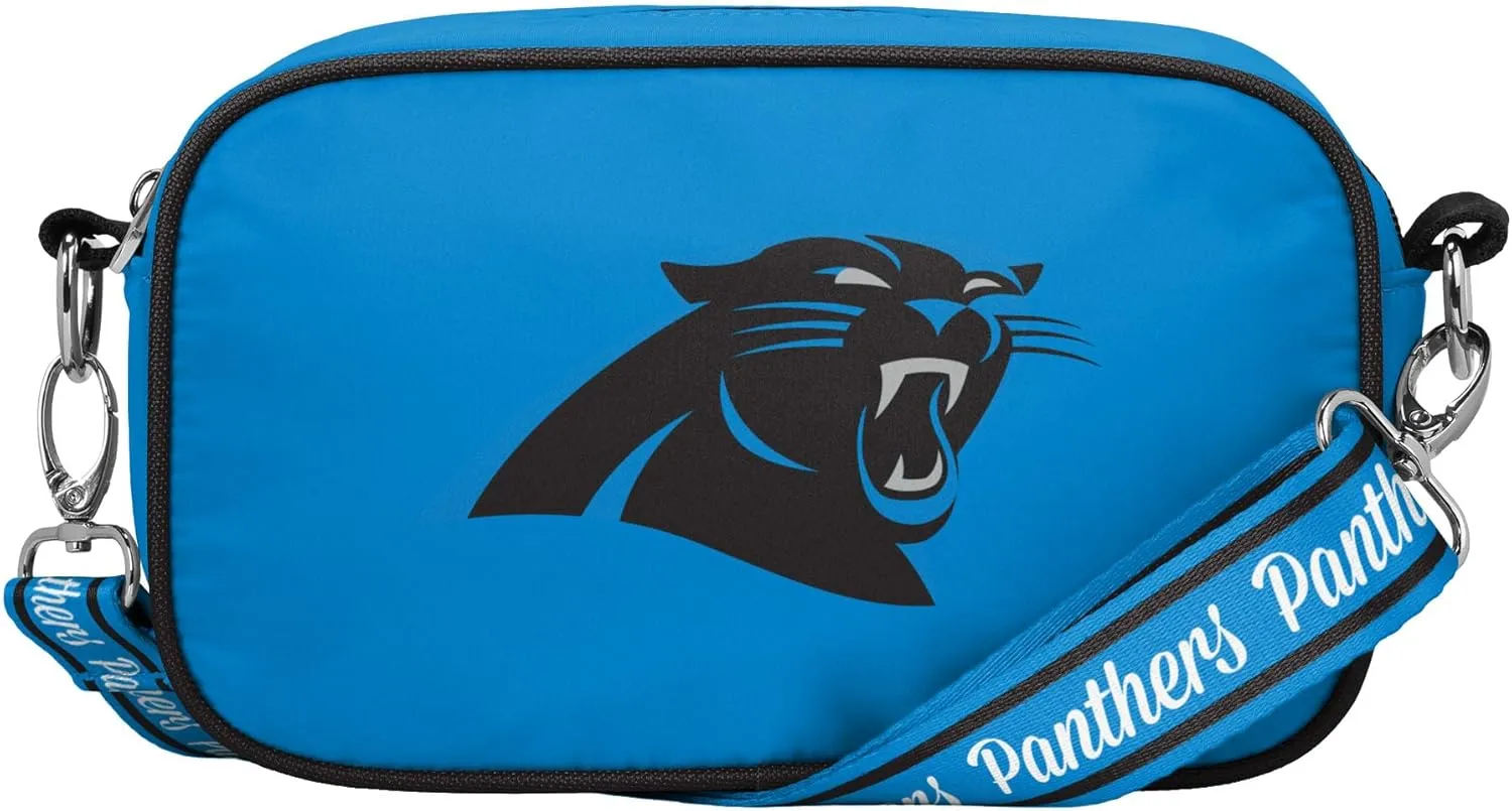 FOCO NFL Team Logo Solid Crossbody Bag