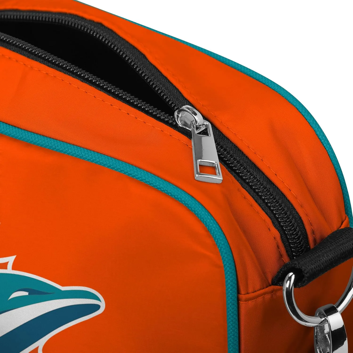 FOCO NFL Team Logo Solid Crossbody Bag