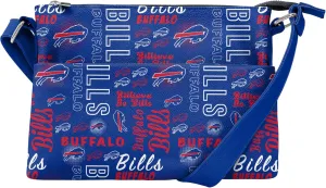 FOCO NFL Team Logo Spirited Style Printed Foldover Tote Crossbody Bag