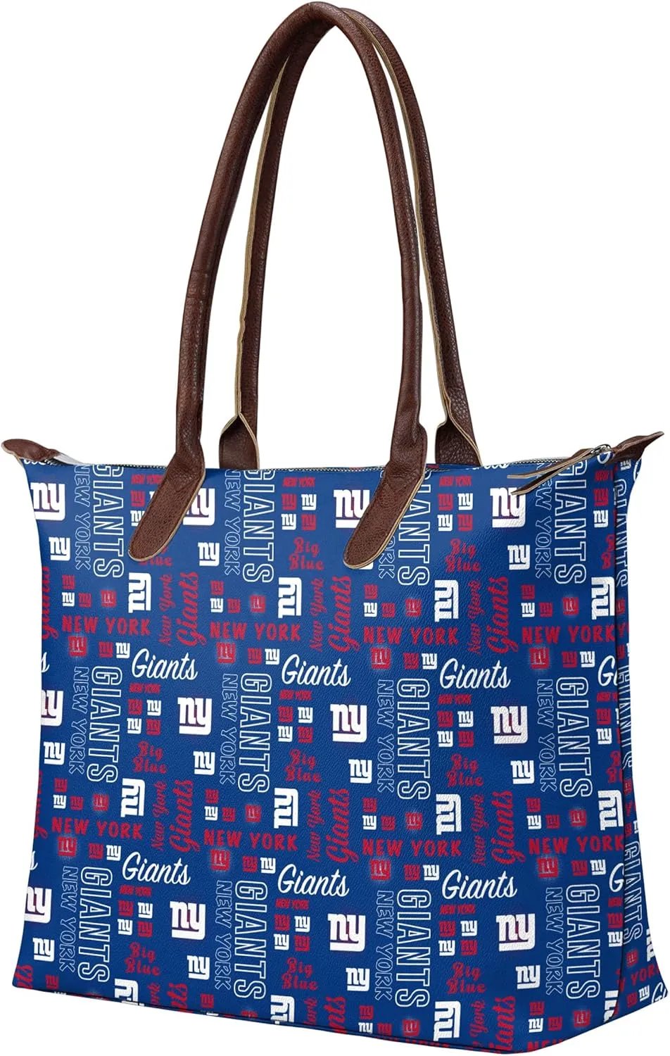 FOCO NFL Team Logo Spirited Style Printed Tote Bag
