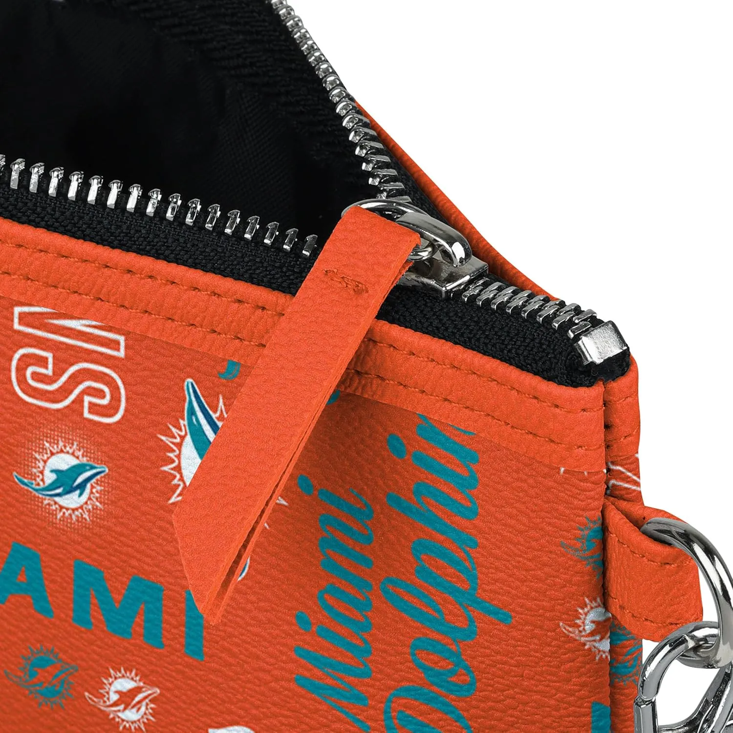 FOCO NFL Team Logo Spirited Style Printed Wristlet