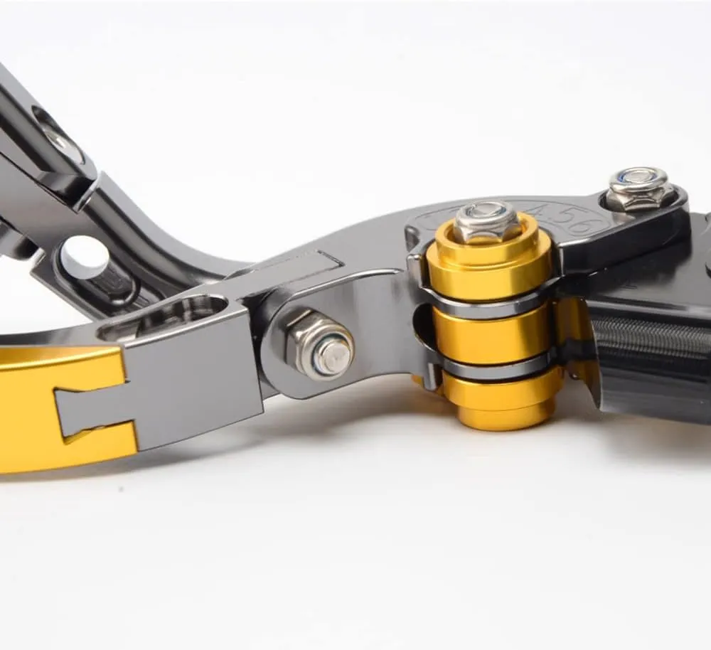 Foldable Retractable Brake Lever Clutch Lever for MV Agusta Superveloce 800 2023-2024, CNC Aluminum Alloy Made (Green)