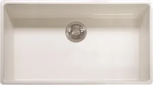 Franke Farm House 36" x 20" x 9-3/16" Apron Front Single Bowl Fireclay Kitchen Sink White