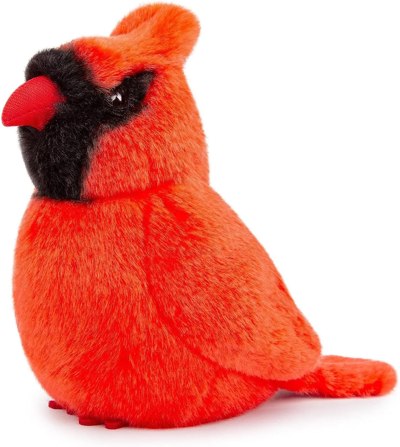 FRANKIEZHOU Northern Cardinal Bird Stuffed Animal,Bird Plush Toy Cardinal Gifts for Loss,Soft Toy for Kids, Girls Toy, Home Decor- Red 5.9 inches Tall